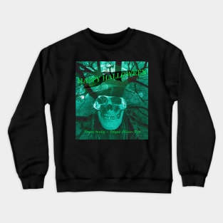 Edgar Allan Poe Halloween Card Crewneck Sweatshirt